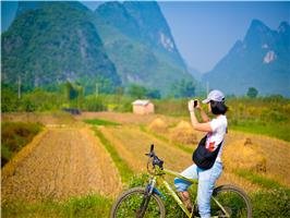 Randonnée de Yangshuo en vélo