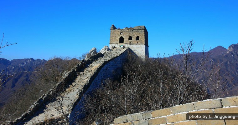 la Grande Muraille à Jiankou