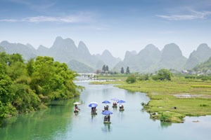 Mountains in Guilin